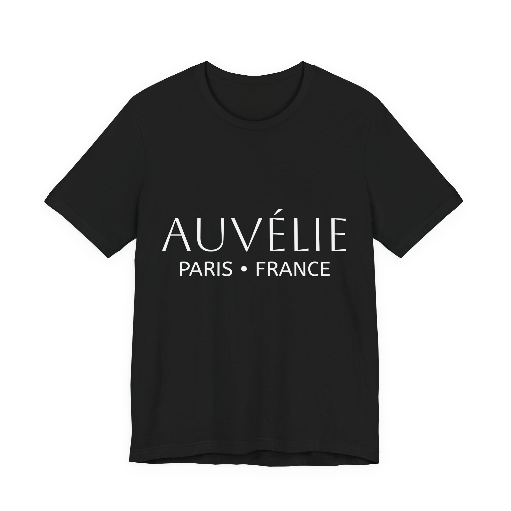 Auvélie Paris France Tee — Minimalist French Fashion T-Shirt