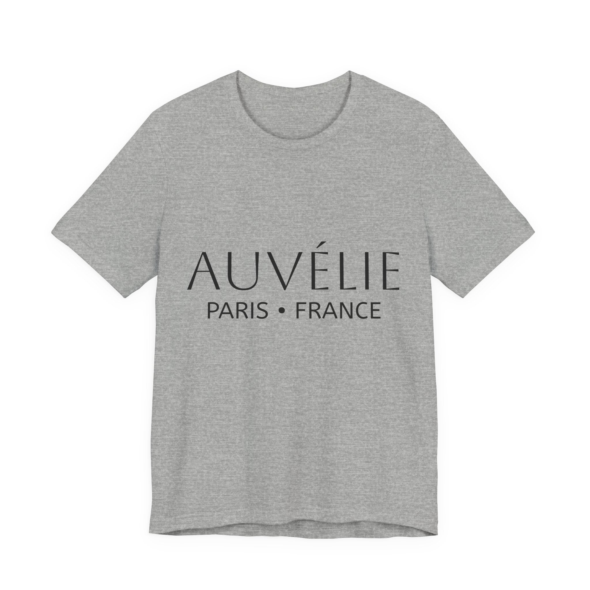 Auvélie Paris France Tee — Minimalist French Fashion T-Shirt