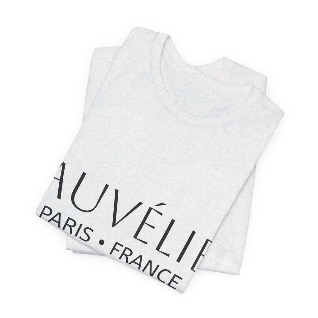 Auvélie Paris France Tee — Minimalist French Fashion T-Shirt