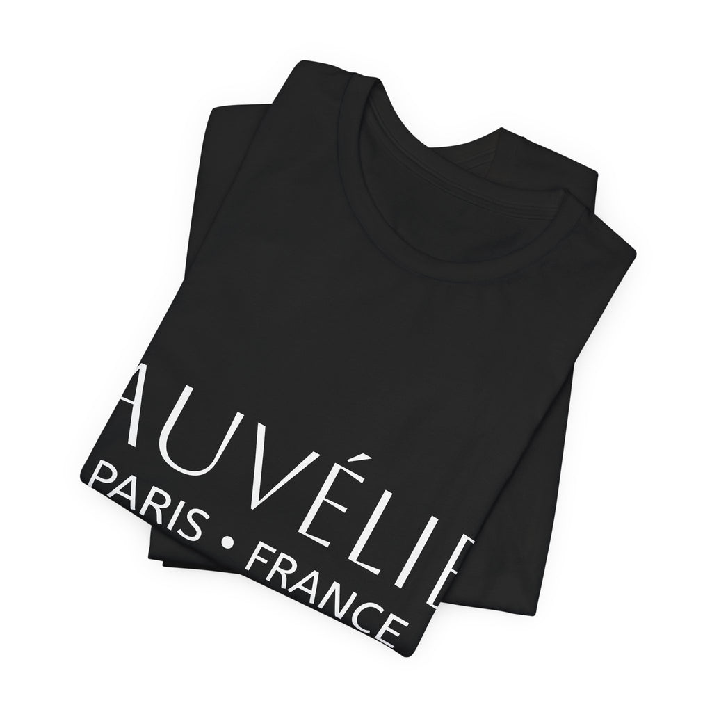 Auvélie Paris France Tee — Minimalist French Fashion T-Shirt