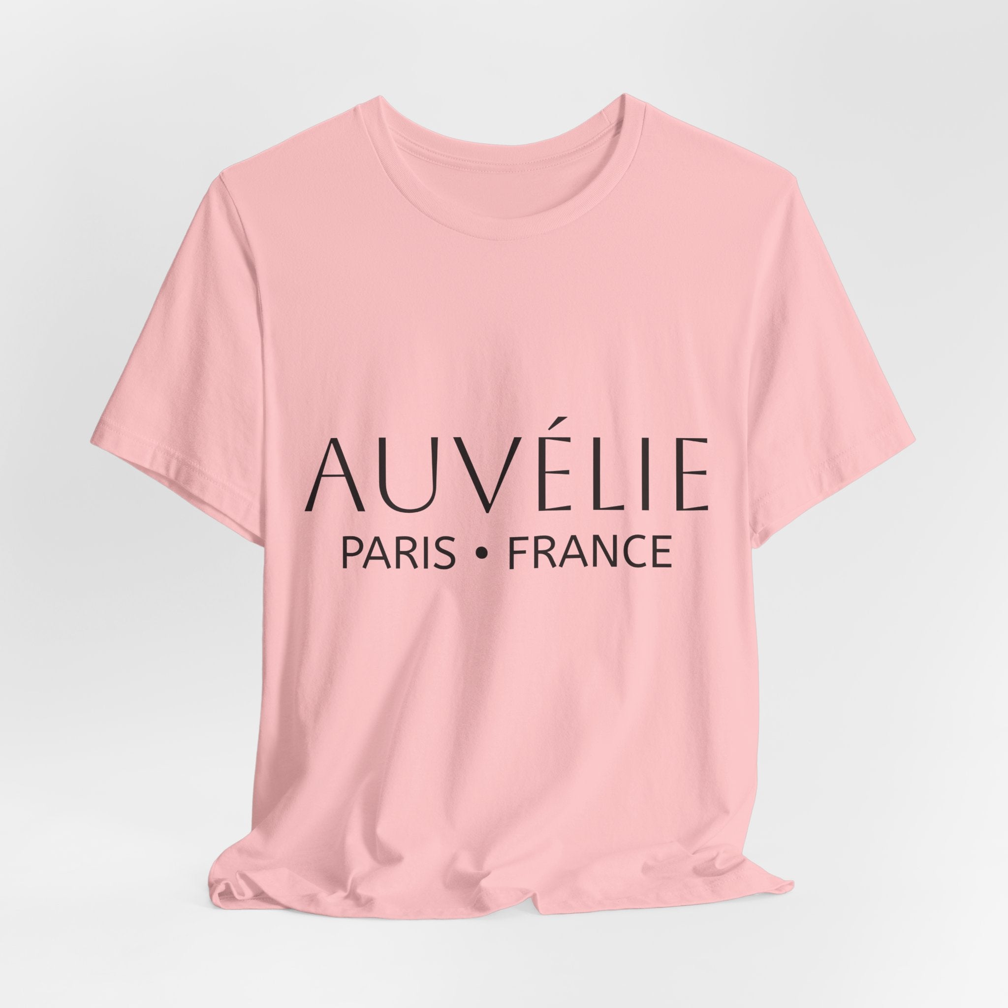 Auvélie Paris France Tee — Minimalist French Fashion T-Shirt