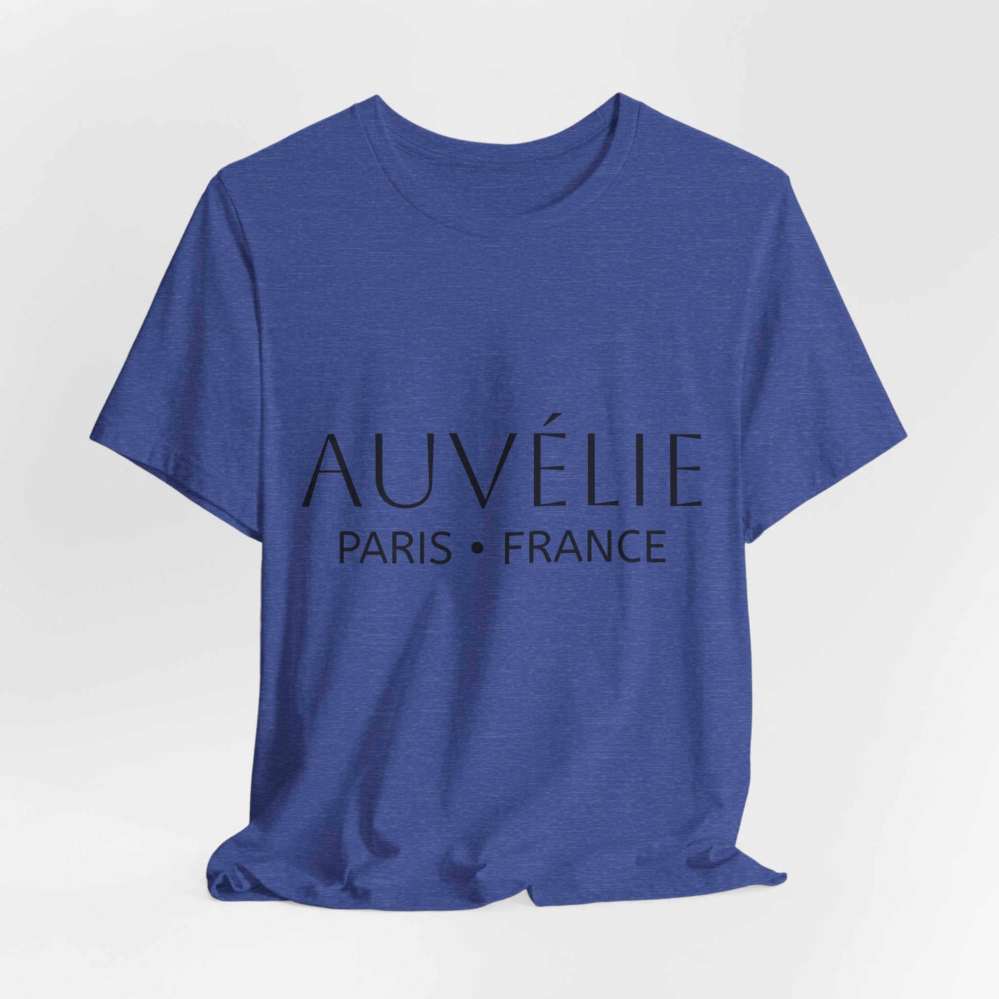 Auvélie Paris France Tee — Minimalist French Fashion T-Shirt
