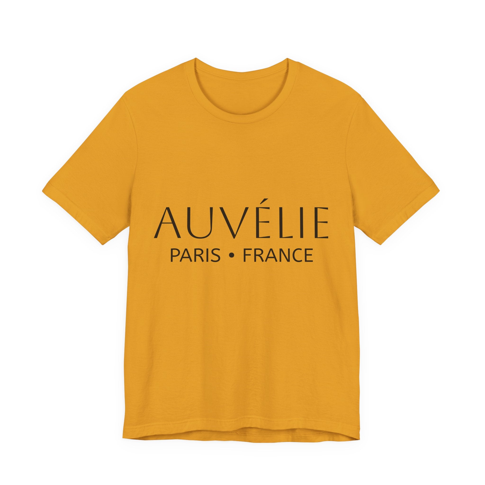 Auvélie Paris France Tee — Minimalist French Fashion T-Shirt