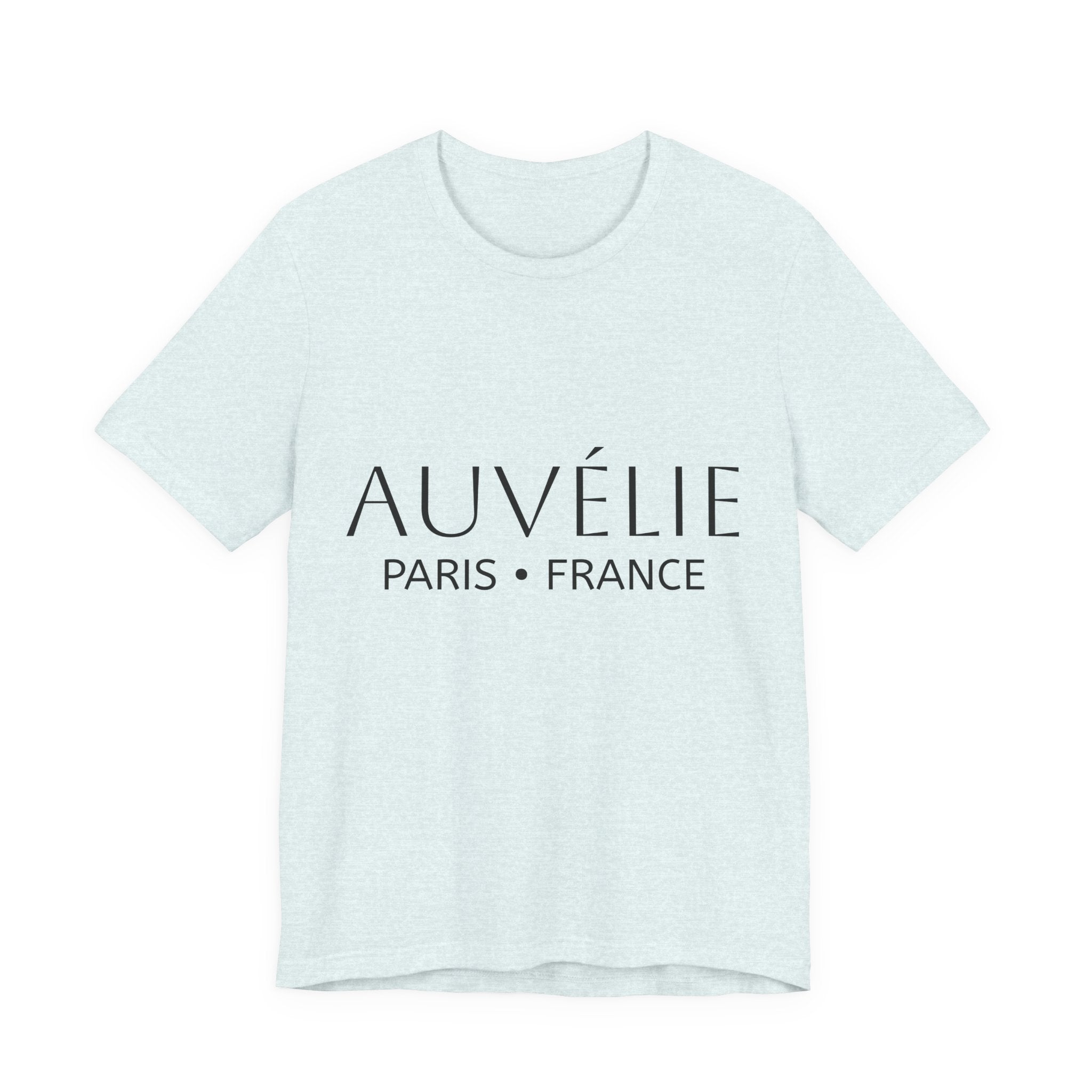 Auvélie Paris France Tee — Minimalist French Fashion T-Shirt