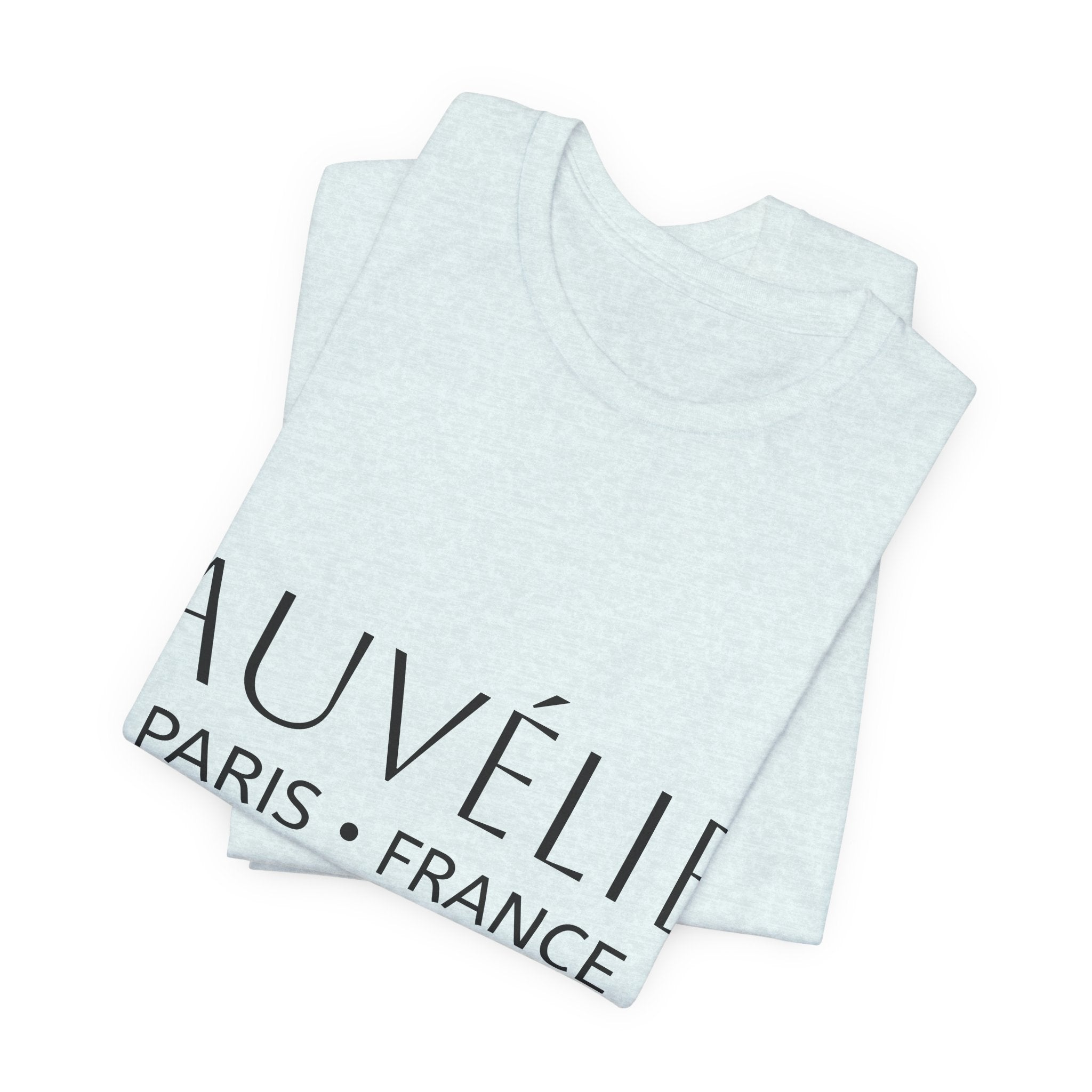 Auvélie Paris France Tee — Minimalist French Fashion T-Shirt