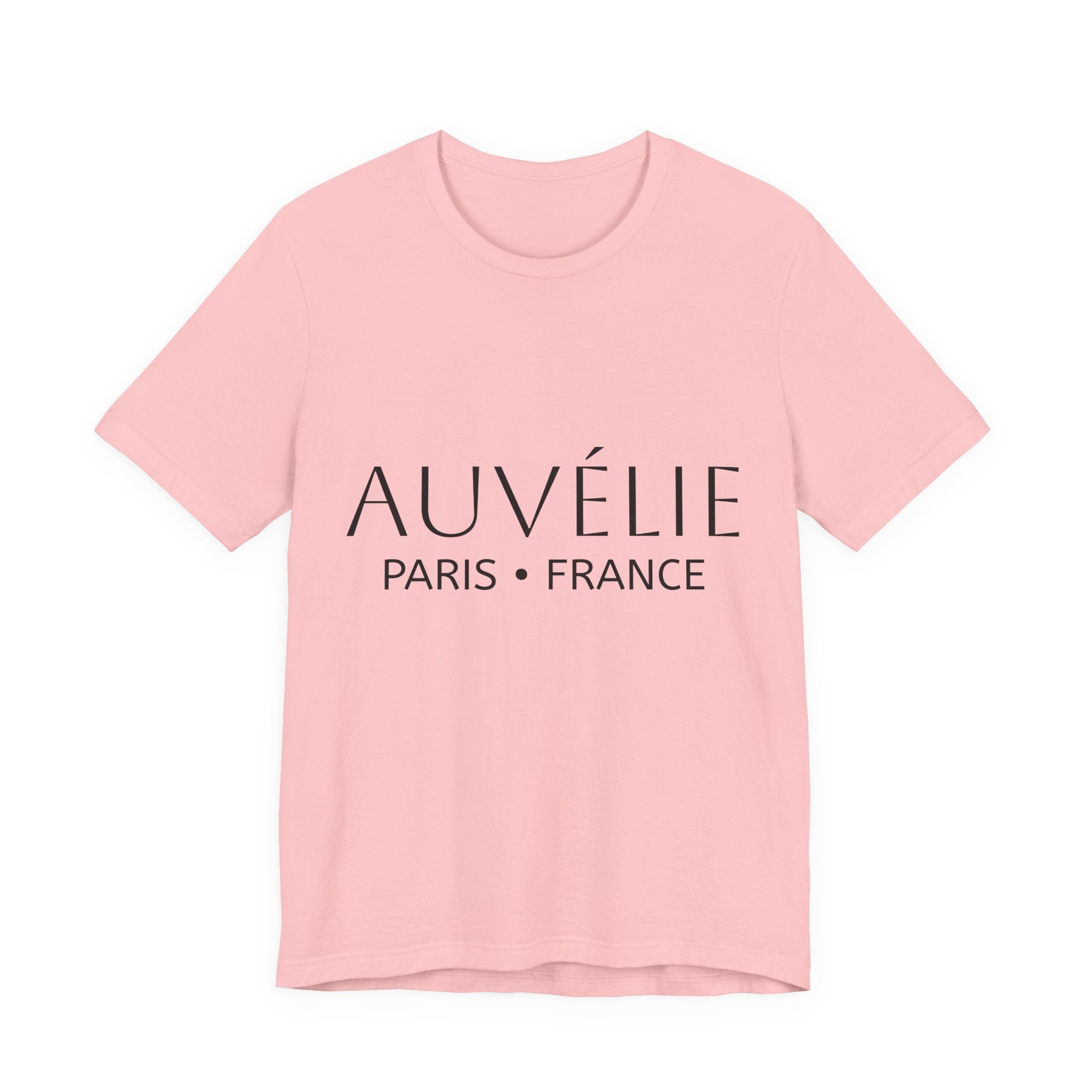 Auvélie Paris France Tee — Minimalist French Fashion T-Shirt