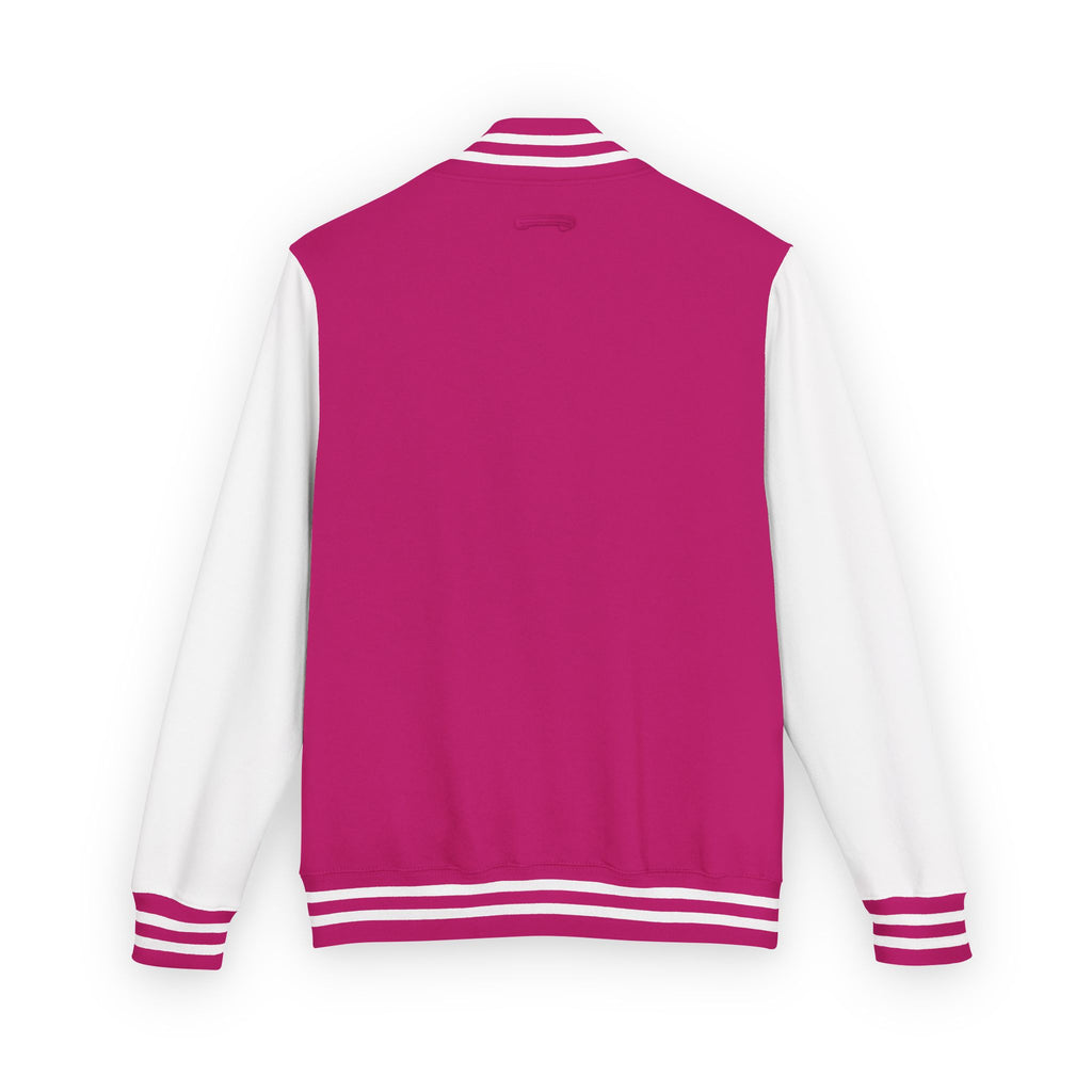 Letterman Jacket - Personalized 'Auvélie' Red & White Varsity Style