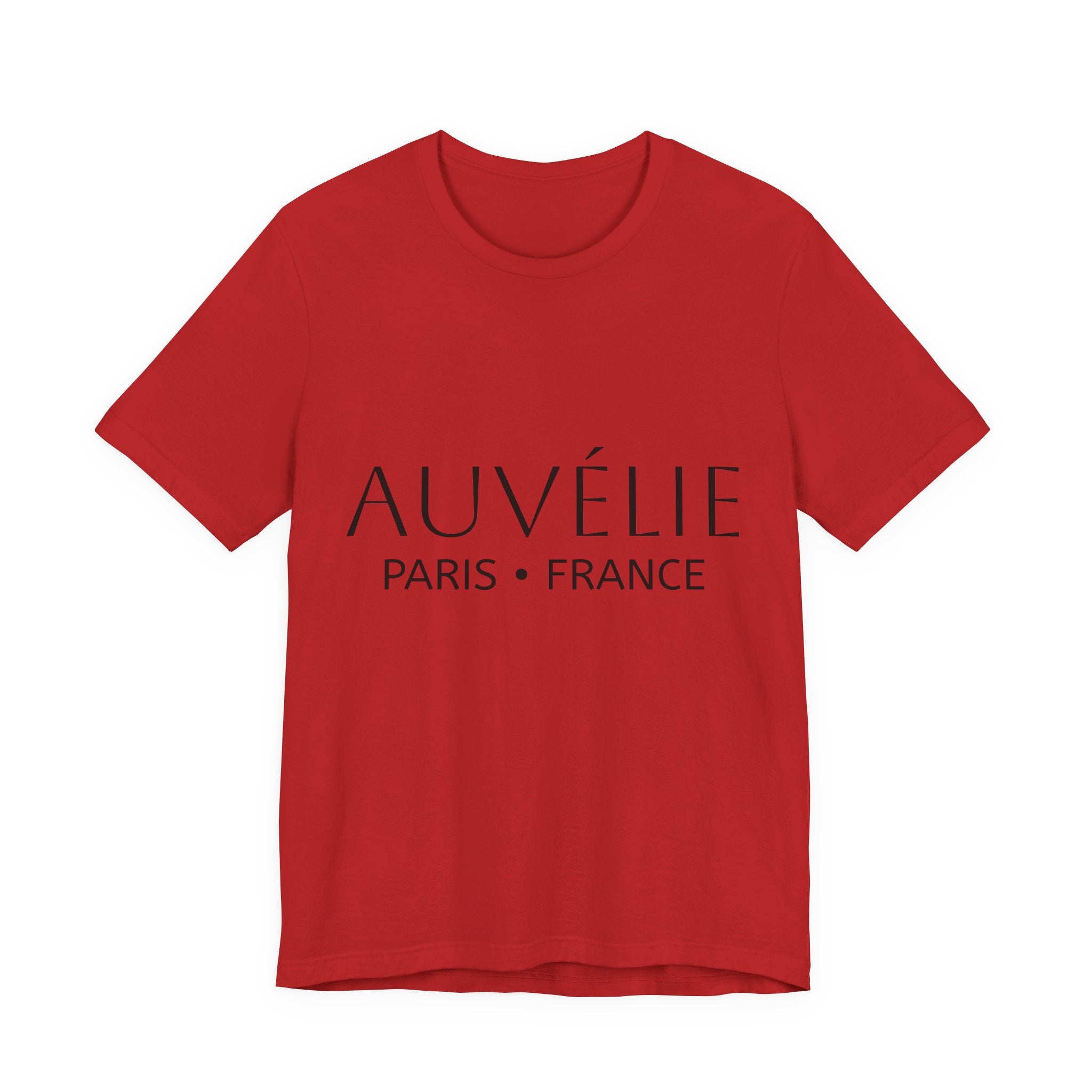 Auvélie Paris France Tee — Minimalist French Fashion T-Shirt