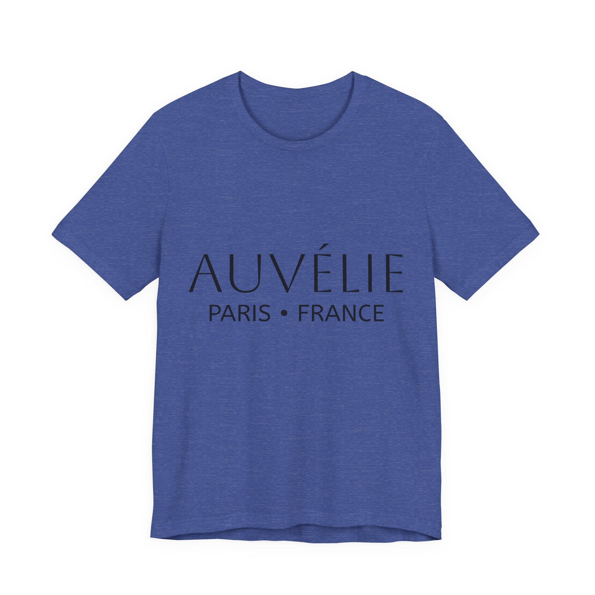 Auvélie Paris France Tee — Minimalist French Fashion T-Shirt